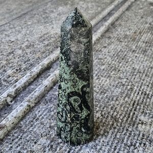 XL Polished Kambaba Jasper Crystal Point Tower